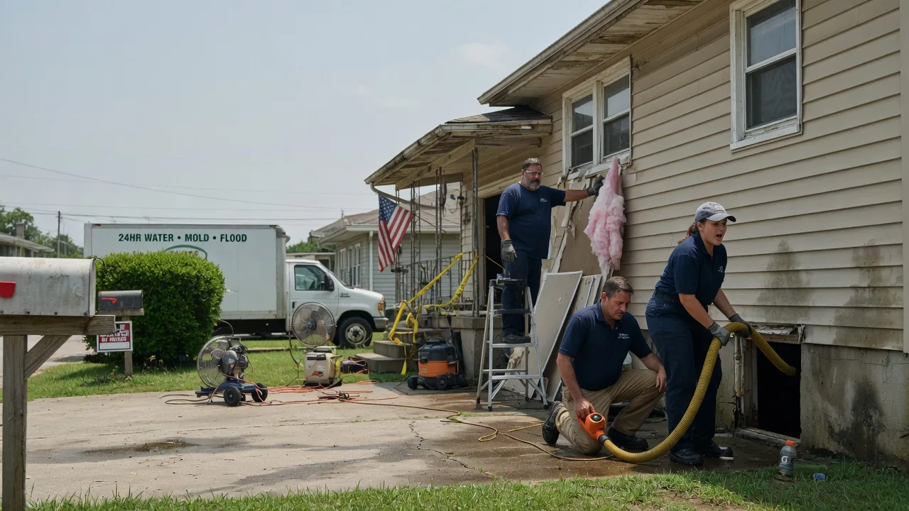 Water Damage Repair in Timblin, PA near me